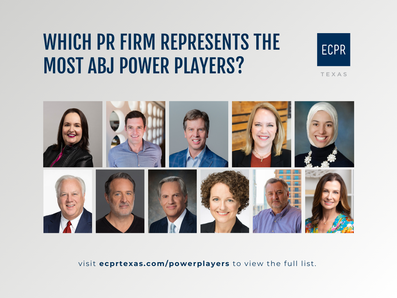 Austin Business Journal's Power Players List - ECPR Texas
